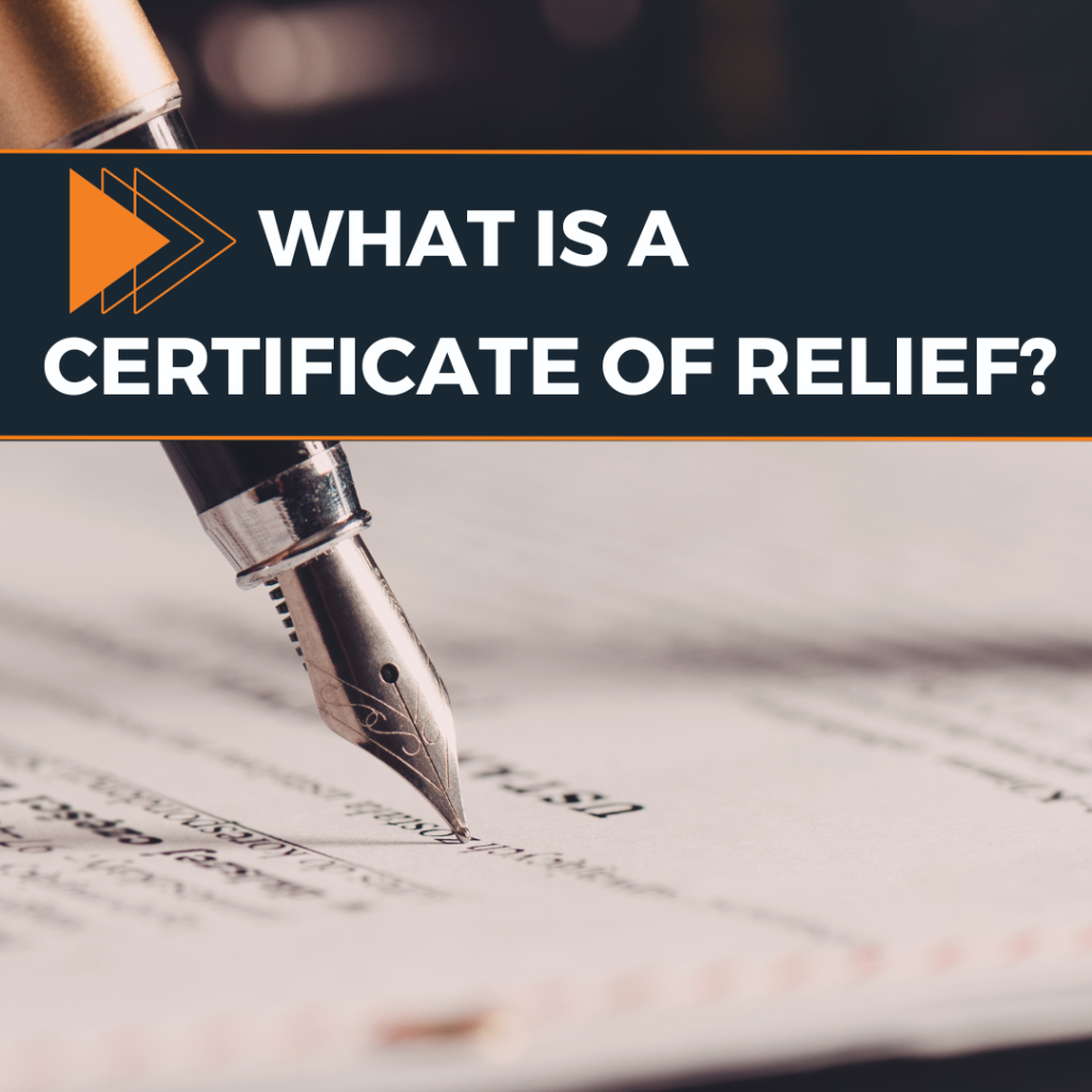 What is a Certificate of Relief? Charlotte Criminal Lawyer Blog